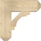 Ekena Millwork Merced Craftsman Rough Sawn Bracket w/ Offset Brace, Douglas Fir, 8"W x 22"D x 22"H BKT0806X22X22MRC04RDF - alternate 3
